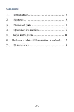 Preview for 2 page of V&A VA8051 Series User Manual