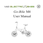 V&D Electric Bikes Go-Bike M4 User Manual предпросмотр