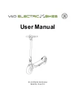 V&D Electric Bikes Scoot E-3 User Manual preview