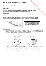 Preview for 15 page of Vanden Borre Proline IH4560 Manual