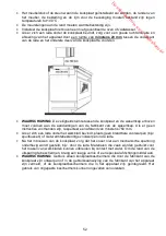 Preview for 52 page of Vanden Borre Proline IH4560 Manual