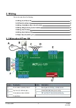 Предварительный просмотр 9 страницы Vanderbilt ACTpro-120 Installation And Configuration Instructions