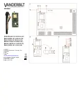 Preview for 1 page of Vanderbilt SPCN341 Quick Start Manual