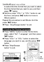 Preview for 16 page of Vandlion V35 User Manual