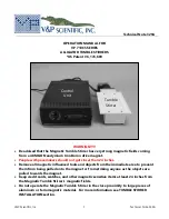 V&P Scientific VP 710C5 Series Operation Manual preview