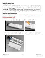 Preview for 2 page of V&P Scientific VP 710P5 Series Installation Instructions