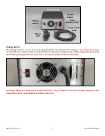 Preview for 4 page of V&P Scientific VP 710U5 Operation Manual