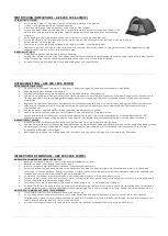 Preview for 1 page of Vango ARK 200 Pitching Instructions