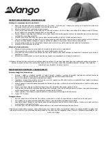 Preview for 2 page of Vango CRAGMOR 400 Pitching Instructions