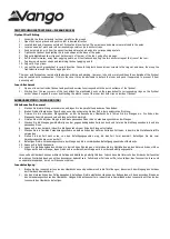 Preview for 1 page of Vango PULSAR PRO Pitching Instructions