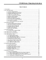 Preview for 3 page of Vanguard Instruments Company CT-6500 2 Series Operating Instructions Manual