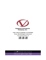 Preview for 20 page of Vanguard Instruments Company WRM-10 User Manual