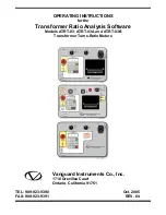 Preview for 1 page of Vanguard Instruments ATRT-03 Software Operating Manual