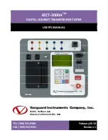 Vanguard Instruments EZCT-2000A User Manual предпросмотр