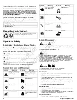 Preview for 4 page of Vanguard 130000 Operator'S Manual