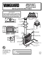 Vanguard ARISTOCRAT V36EC2 Installation Instructions Manual preview