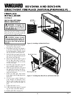 Preview for 22 page of Vanguard BDV34NA Owner'S Operation And Installation Manual