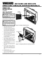 Preview for 22 page of Vanguard BDV34NB Owner'S Operation And Installation Manual