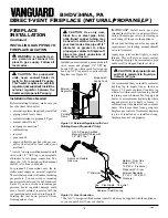 Preview for 18 page of Vanguard BHDV34P(A) Owner'S Operation And Installation Manual