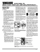 Preview for 26 page of Vanguard BHDV34P(A) Owner'S Operation And Installation Manual