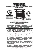 Preview for 1 page of Vanguard LogMate FB32CA Owners Manual/Install Manual