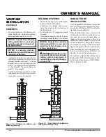 Предварительный просмотр 11 страницы Vanguard SBVBN(C) Operating And Installation Manual