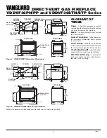 Preview for 2 page of Vanguard VDDVF36STN/STP Owner'S Operation And Installation Manual