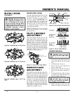 Предварительный просмотр 19 страницы Vanguard VDVF36PN Owner'S Operation And Installation Manual