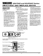 Предварительный просмотр 22 страницы Vanguard VDVF36PN Owner'S Operation And Installation Manual