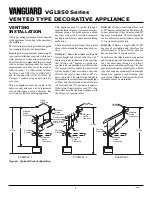 Предварительный просмотр 6 страницы Vanguard VGL850N Owner'S Operation And Installation Manual