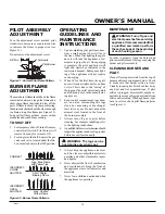 Preview for 13 page of Vanguard VGL850N Owner'S Operation And Installation Manual