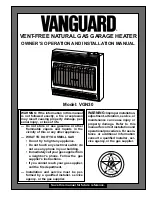 Vanguard VGN30 Owner'S Operation And Installation Manual preview