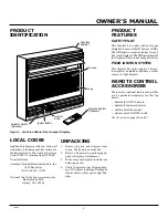 Preview for 3 page of Vanguard VMH26NR Owner'S Operation And Installation Manual