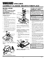 Preview for 16 page of Vanguard VMH26NR Owner'S Operation And Installation Manual