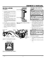 Preview for 17 page of Vanguard VMH26NR Owner'S Operation And Installation Manual