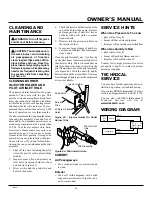 Preview for 25 page of Vanguard VMH26NR Owner'S Operation And Installation Manual