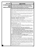 Preview for 6 page of Vanguard VMH26TP Owner'S Operation And Installation Manual