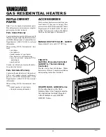 Preview for 20 page of Vanguard VMH2800TNC Owner'S Operation And Installation Manual