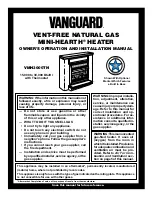 Preview for 1 page of Vanguard VMH3000TN Owner'S Operation And Installation Manual