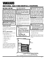 Предварительный просмотр 8 страницы Vanguard VMH3000TN Owner'S Operation And Installation Manual