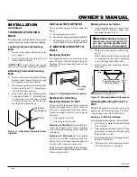 Предварительный просмотр 9 страницы Vanguard VMH3000TN Owner'S Operation And Installation Manual