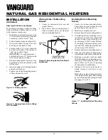 Предварительный просмотр 10 страницы Vanguard VMH3000TN Owner'S Operation And Installation Manual