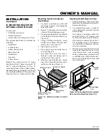 Preview for 11 page of Vanguard VMH3000TN Owner'S Operation And Installation Manual