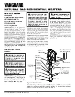 Preview for 12 page of Vanguard VMH3000TNSA Owner'S Operation And Installation Manual