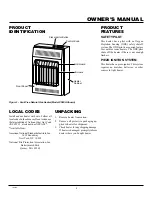 Preview for 3 page of Vanguard VN10A Owner'S Operation And Installation Manual