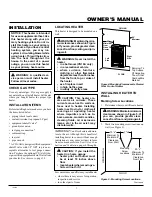 Preview for 7 page of Vanguard VN10A Owner'S Operation And Installation Manual