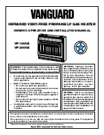 Vanguard VP1600E Owner'S Operation And Installation Manual preview