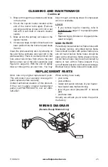 Preview for 25 page of Vanguard VYD18NRB Owner'S Operation