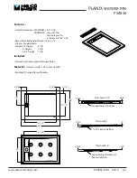 Предварительный просмотр 2 страницы Vanico Maronyx PLANIX PX4836 Installation Instructions Manual