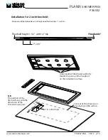 Предварительный просмотр 16 страницы Vanico Maronyx PLANIX PX4836 Installation Instructions Manual